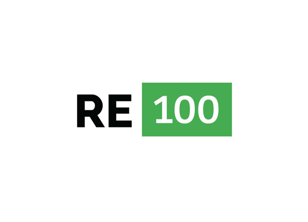 RE100 логотипі